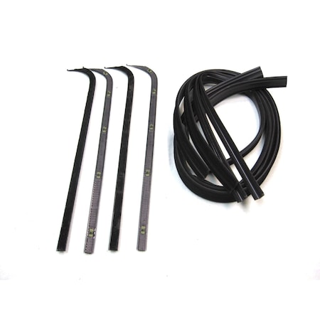 Fairchild Industries Kf1004 - 1967-1970 Ford F-100 Belt Weatherstrip-Window Channel Kit KF1004